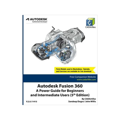 [预订]Autodesk Fusion 360: A Power Guide for Beginners and Intermediate Users (5th Edition) 9788195514809