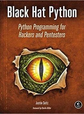 预订 Black Hat Python: Python Programming for Hackers and PentestersBlack Hat Python：面向黑客和渗透测试者的Python编程: