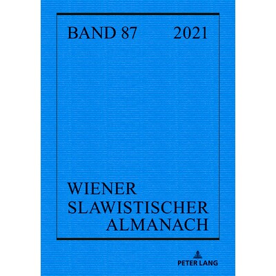 预订 Wiener Slawistischer Almanach Band 87/2021: 9783631874684