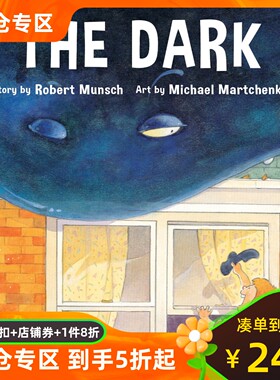 现货英文原版 蒙施爷爷讲故事：吃掉影子的怪兽 The Dark by Robert Munsch