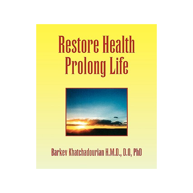 预订 Restore Health Prolong Life