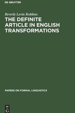 [预订]The Definite Article in English Transformations 9783112416433