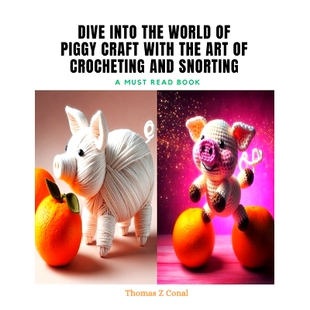9798872293415 Piggy into The World 预订 with Snorting Book Craft the Art Crocheting Must Read Dive and