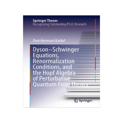 预订 Dyson–Schwinger Equations, Renormalization Conditions, and the Hopf Algebra of Perturbative Quantum Field Theory