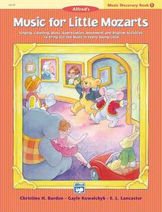 【预订】Music for Little Mozarts Music Discovery Book, Bk 1: Singing, Listening, Music Appreciation, Movement and ...