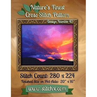 Cross Stitch Nature’s 9781502575159 Number Finest Design 预订 Pattern