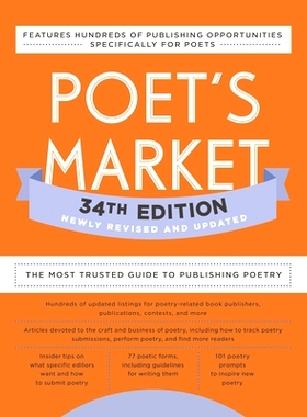 预订 Poet’s Market 34th Edition: The Most Trusted Guide to Publishing Poetry: 9780593332115