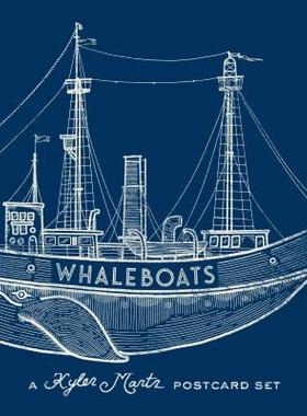 【预订】Whaleboats: A Kyler Martz Postcard Set