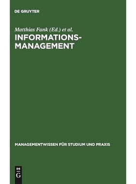 预订 Informationsmanagement: Umfeld-Fallbeispiele: 9783486241921