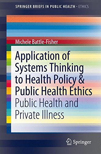 【预订】Application of Systems Thinking to Health Policy& Public Health Ethics