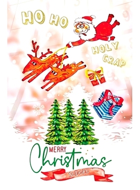 预订 Merry Christmas SUDOKU: Ho Ho Holy Crap: 9798356867705