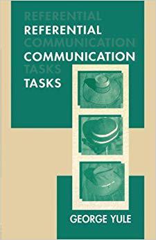 【预售】Referential Communication Tasks