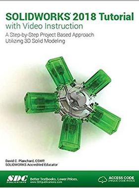 【预售】SOLIDWORKS 2018 Tutorial with Video Instruction