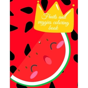 coloring 预订 veggies and book Fruits