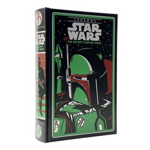 星球大战 赏金猎人战争 3个故事合集 精装皮封 曼达洛盔甲 奴隶船 硬货 科幻小说 英文原版 Star Wars: The Bounty Hunter Wars