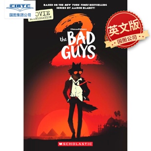 现货 坏蛋联盟2 梦工厂电影小说 儿童章节读物 英文原版 Bad Guys Movie 2 Novelization