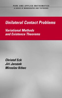 【预订】Unilateral Contact Problems