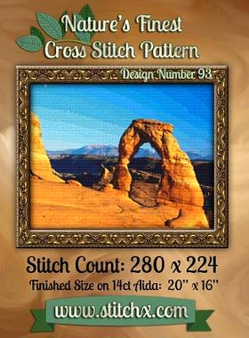 预订 Nature’s Finest Cross Stitch Pattern: Design Number 93: 9781502588630