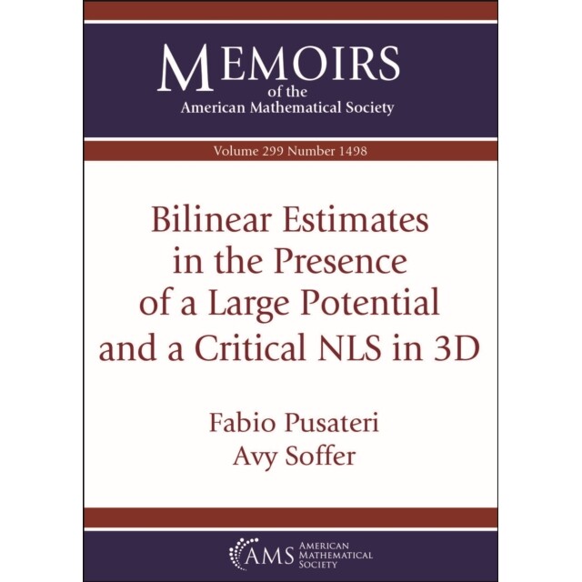 Bilinear Estimates in the Presence of a Large Potential and a Critical NLS in 3D 三维空间中存在大势场和临界非线性薛定谔