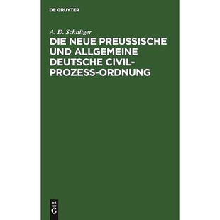 Civil Die Allgemeine 预订 Prozeß Votum Preußische Ein neue 9783111156743 und Ordnung Deutsche