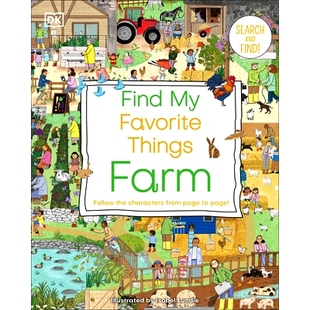 预订 Find My Favorite Things Farm: Follow the Characters from Page to Page: 9780744070880