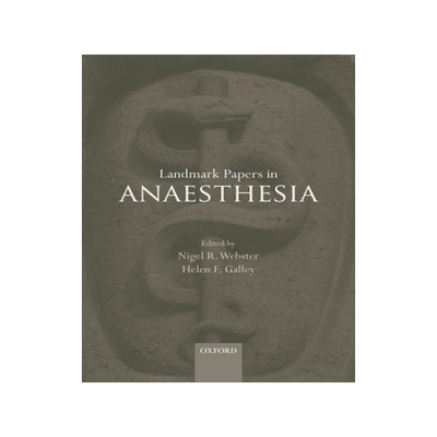 【预售】Landmark Papers in Anaesthesia