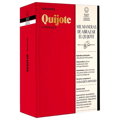 现货 西班牙语原版 堂吉诃德 豪华收藏版 二维码含电影音乐等内容 插图 注释 塞万提斯 Quijote Liberado / Quixote