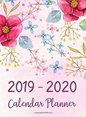 【预售】2019-2020 Calendar Planner: Two Year...
