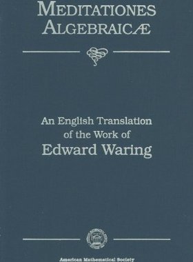 【预售】Meditationes Algebraicae, an English Translation of the Work of Edward Waring