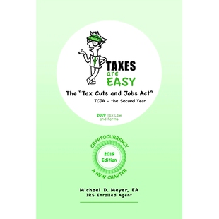 Second TAXES Cuts Year 预订 Law Act Jobs Tax the Forms EASY TCJA 2019 9780578630809 are and The
