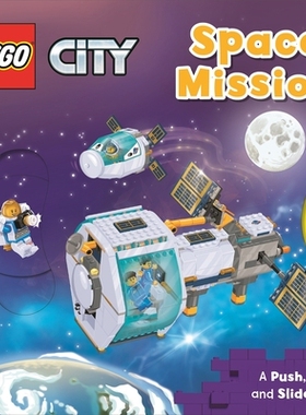 预订 LEGO* City. Space Mission: A Push, Pull and Slide Book 乐高*城市系列。太空任务: 9781529088526