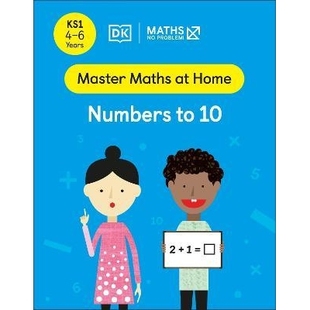 预订 Maths - No Problem! Numbers to 10, Ages 4-6 (Key Stage 1) 数学 - 没问题!10以内的数字,4-6岁(*阶段关键学习): 9780