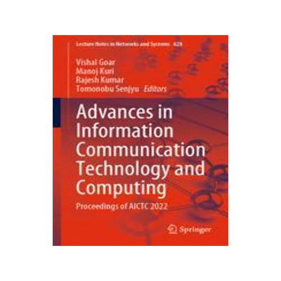 [预订]Advances in Information Communication Technology and Computing
