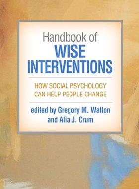 预订 Handbook of Wise Interventions 9781462551002