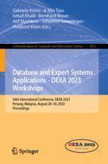 [预订]Database and Expert Systems Applications - DEXA 2023 Workshops 9783031396885