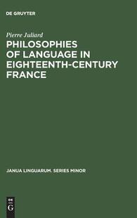 language France 预订 9783110997194 century Philosophies eighteenth