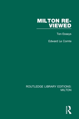 【预订】Milton Re-Viewed: Ten Essays