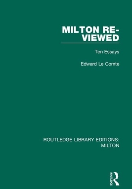 【预订】Milton Re-Viewed: Ten Essays
