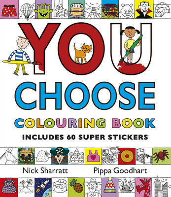 预订 You Choose: Colouring Book with Stickers