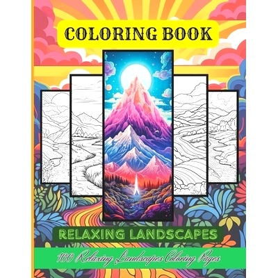 预订 Coloring Book // Landscape Patterns: Dive into A diverse world of landscapes. 100 CALMNES: Coloring Relaxing Patter