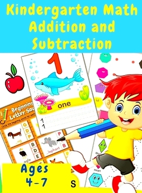 预订 Kindergarten Math Workbook: Counting and Writing Numbers, Addition, Subtracting, Shapes, Patterns, Measurement, and