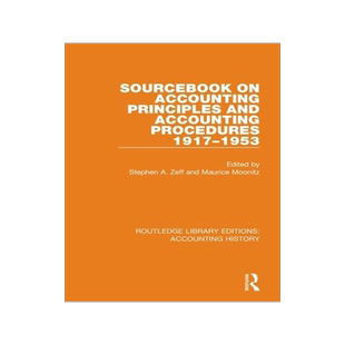 [预订]Sourcebook on Accounting Principles and Accounting Procedures, 1917-1953 9780367496852