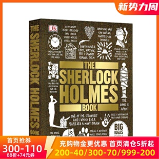 福尔摩斯 The 全彩铜版 DK人类 纸 Book 思想百科丛书 Holmes 英文原版 Sherlock