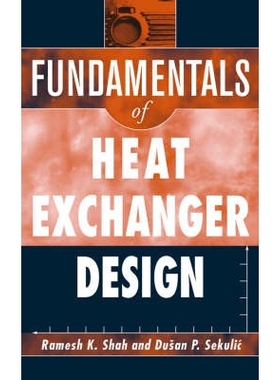 预订 Fundamentals of Heat Exchanger Design 热交换器设计原理: 9780471321712