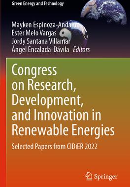 预订 Congress on Research, Development, and Innovation in Renewable Energies