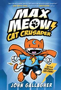 Meow Max Cat Crusader 9780593121054 预订