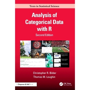 预订 Analysis of Categorical Data with R 用R分析分类数据 第2版: 9780367553234