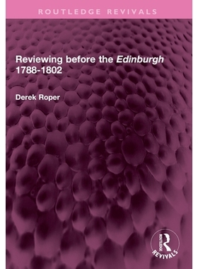 预订 Reviewing Before the Edinburgh 1788-1802: 9781032576077