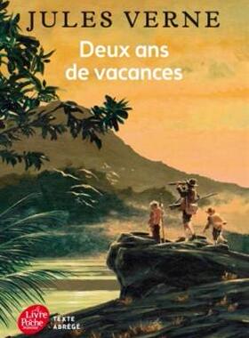 法语原版 两年假期/十五少年漂流记 儒勒·凡尔纳 缩略版阅读练习B1口袋书 Jules Verne Deux ans de vacances