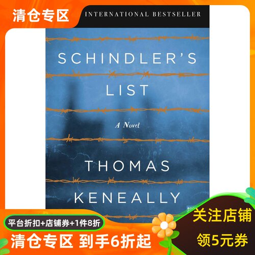 辛德勒名单 新版 电影原著 布克奖 英文原版 Schindler's List